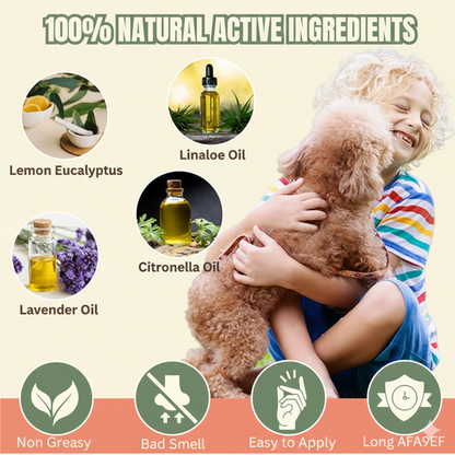 MeowBow Protect+™ Flea & Tick Defense Collar for Dogs