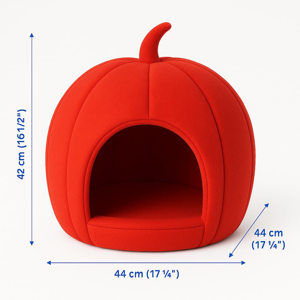 Pumpkin Pet Bed