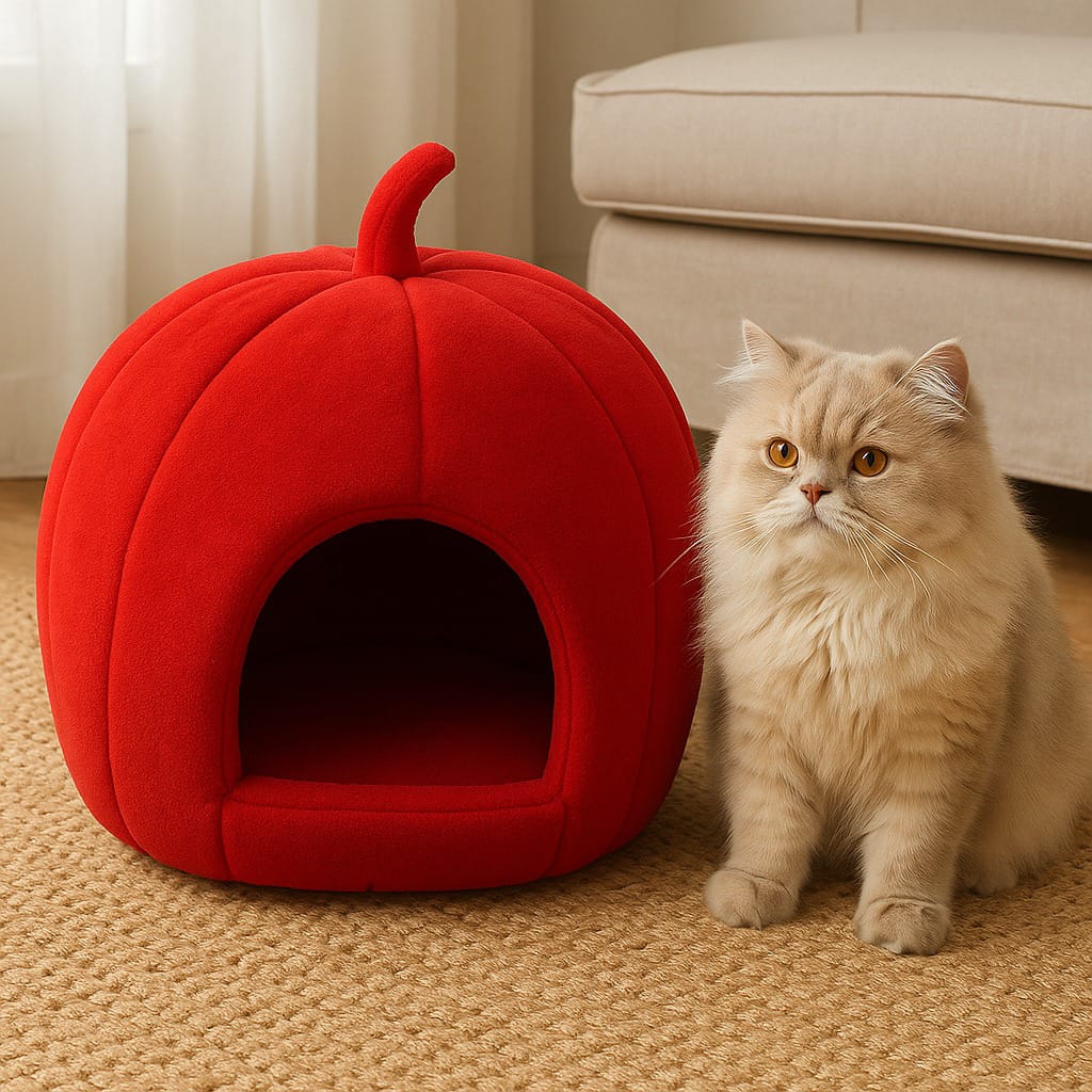Pumpkin Pet Bed